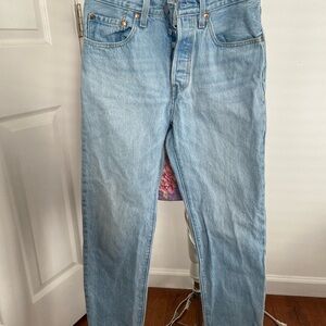 Levis high rise straight fit jeans 26x26